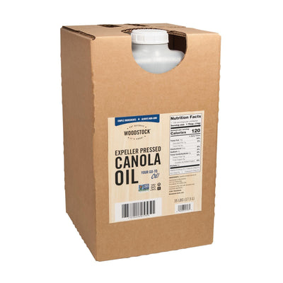 Woodstock Expeller Pressed Canola Oil - Single Bulk Item - 35lb - Orca Market