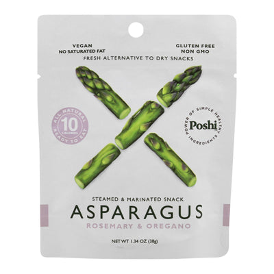 Poshi - Snack Asparagus Marinated Vegetable - Case Of 10 - 1.34 Oz - Orca Market