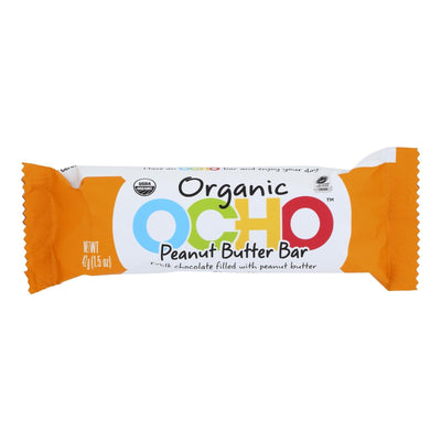 Ocho Candy - Candy Bar Peanut Butter - Case Of 12-1.5 Oz - Orca Market