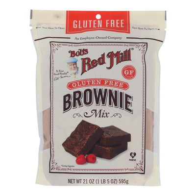 Bob's Red Mill - Brownie Mix Gluten Free - Case Of 4-21 Oz - Orca Market