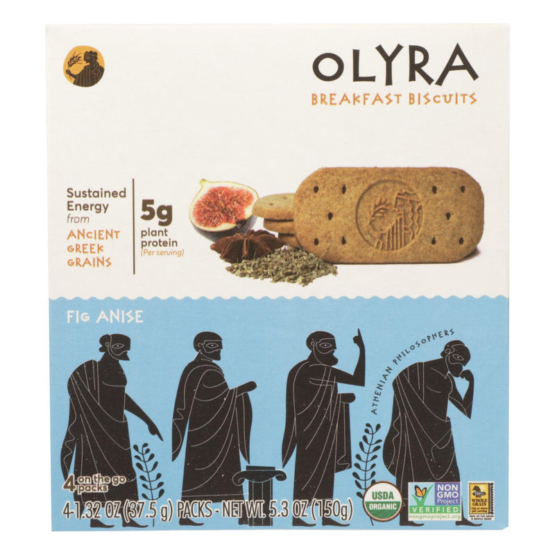 Olyra - Biscuit Fig Anise - Case Of 6 - 5.3 Oz - Orca Market