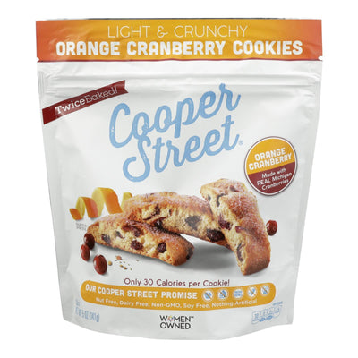 Cooper Street - Cookies Orange Cranberry - Case Of 6 - 5 Oz - Orca Market