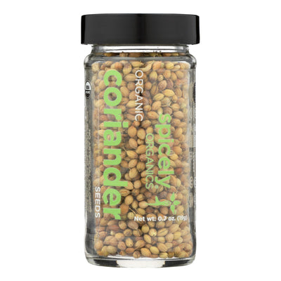 Spicely Organics - Organic Coriander Seeds - Case Of 3 - 0.7 Oz. - Orca Market