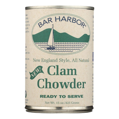 Bar Harbor - Clam Chowder - Ready To Serve - Case Of 6-15 Oz. - Orca Market