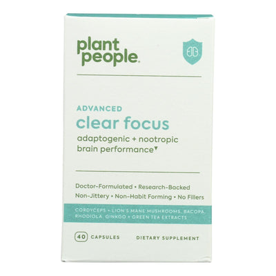 Plant People - Clear Focus - 1 Each 1-40 Cap - Orca Market