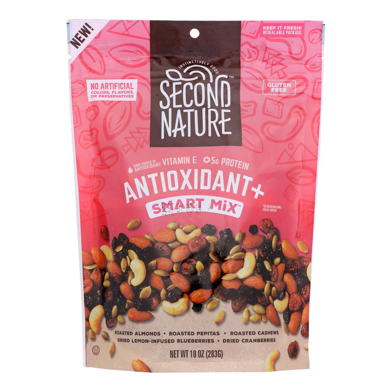 Second Nature - Nut Medley Antioxident Smart Mix - Case Of 6-10 Oz - Orca Market