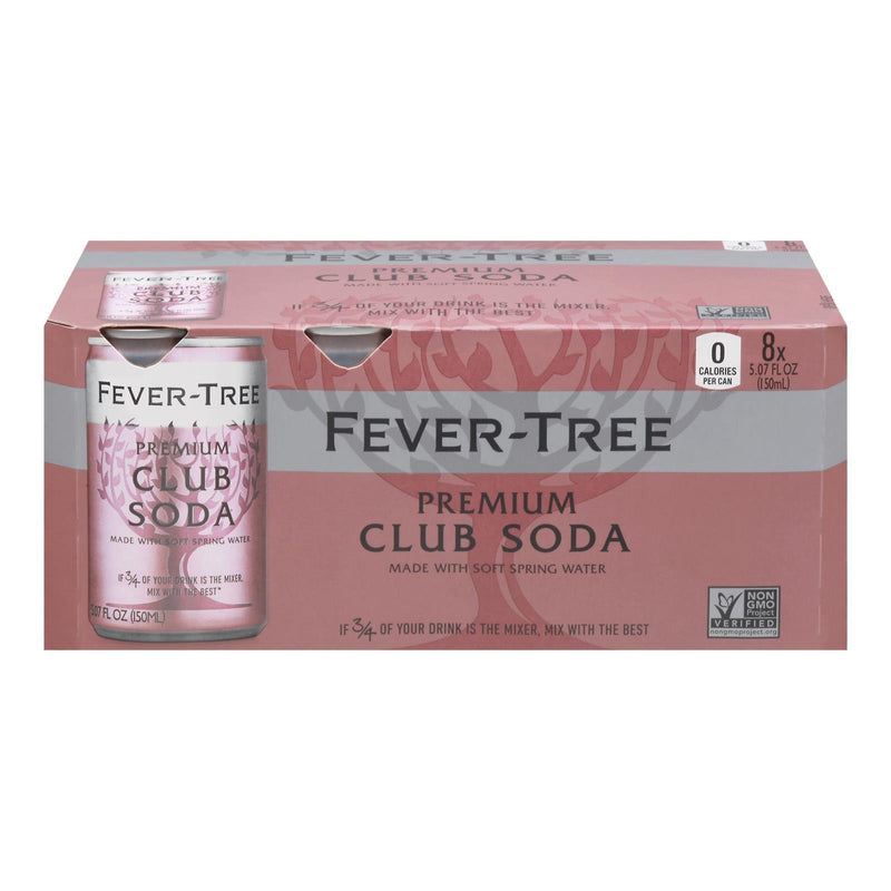 Fever-tree - Club Soda Cans - Case Of 3-8/5.07fz - Orca Market