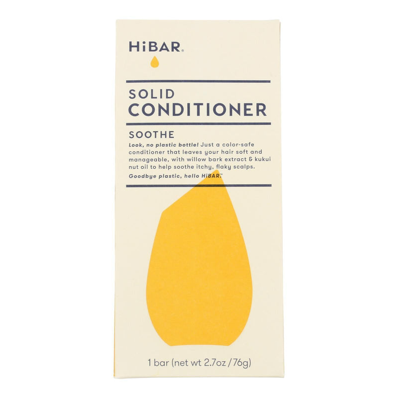 Hibar Inc - Conditioner Solid Soothe - 1 Each -2.7 Oz - Orca Market