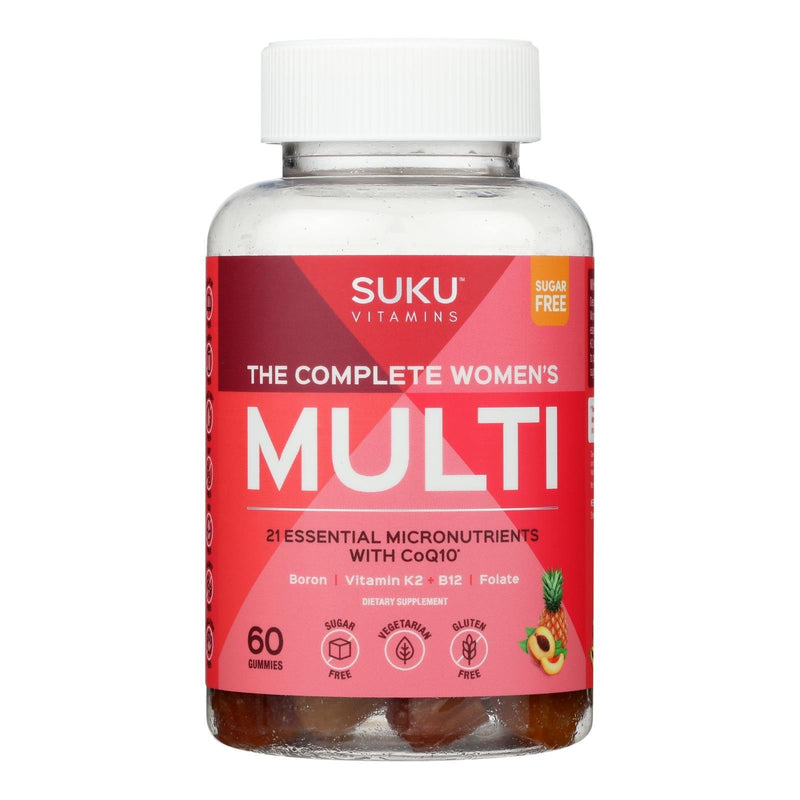 Suku Vitamins - Gummy Complete Womens Multi - 1 Each -60 Count - Orca Market