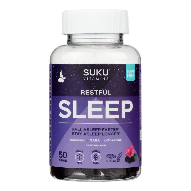 Suku Vitamins - Gummy Restful Sleep - 1 Each -50 Count - Orca Market