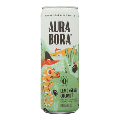 Aura Bora - Sparkling Water Lemgrs Coconut - Case Of 12-12 Fz - Orca Market