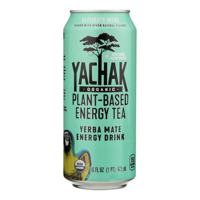 Yachak - Yerba Mate Ultim Mint - Case Of 12-16 Fz - Orca Market