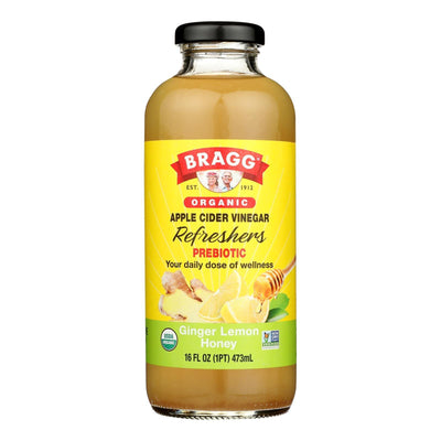 Bragg - Apple Cider Vinegar Ginger Lemon Honey Refresh - Case Of 12-16 Fz - Orca Market