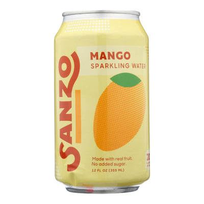 Sanzo - Sparkling Water Alphonso Mango - Case Of 12-12 Fz - Orca Market