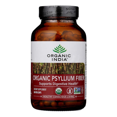 Organic India - Psyllium Organic Fiber - 1 Each -180 Vcap - Orca Market