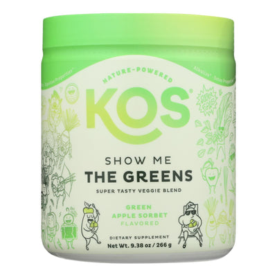 Kos - Veg Blend The Greens - 1 Each -9.38 Oz - Orca Market