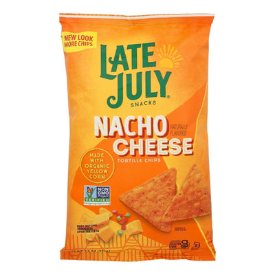 Late July Snacks - Tort Chip Nacho Chs - Case Of 12-7.8 Oz - Orca Market