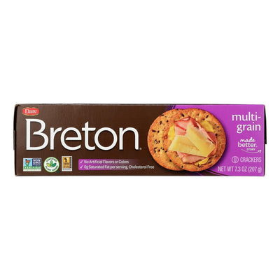 Breton/dare - Crackers Multigrain - Case Of 12-7.3 Oz - Orca Market