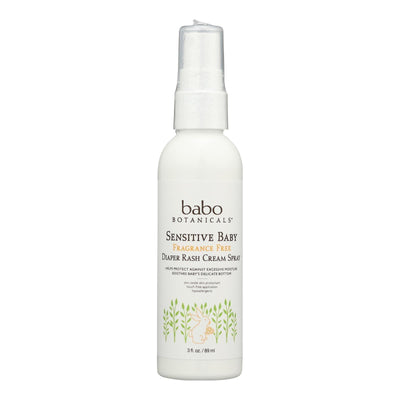 Babo Botanicals - Diaper Cream Spray Sensitive - 1 Each -3 Fz - Orca Market