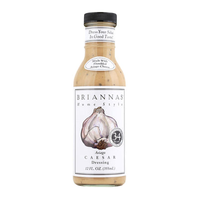 Brianna's - Salad Dressing - Asiago Caesar - Case Of 6 - 12 Fl Oz. - Orca Market