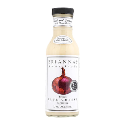 Brianna's - Salad Dressing - Creamy Blue Cheese - Case Of 6 - 12 Fl Oz. - Orca Market