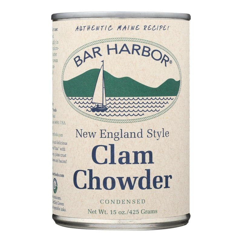 Bar Harbor - All Natural New England Clam Chowder - Case Of 6 - 15 Oz. - Orca Market