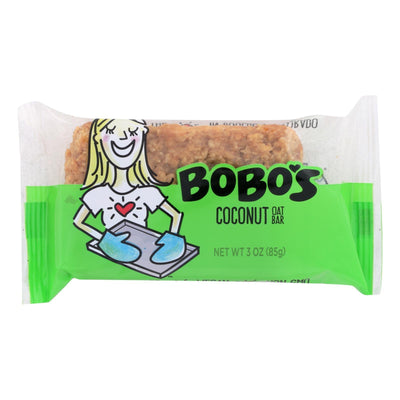 Bobo's Oat Bars - All Natural - Coconut - 3 Oz Bars - Case Of 12 - Orca Market