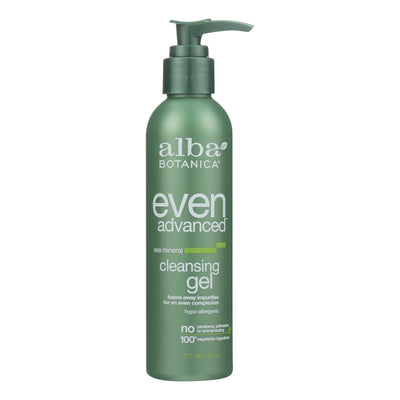 Alba Botanica - Natural Even Advanced Sea Mineral Cleansing Gel - 6 Fl Oz - Orca Market