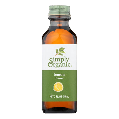 Simply Organic Lemon Flavor - Organic - 2 Oz - Orca Market