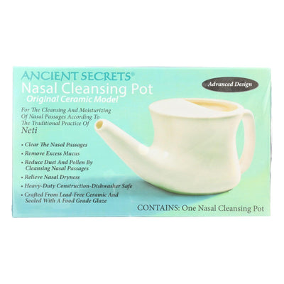 Ancient Secrets Ancient Secrets Nasal Cleansing Pot - 1 Pot - Orca Market