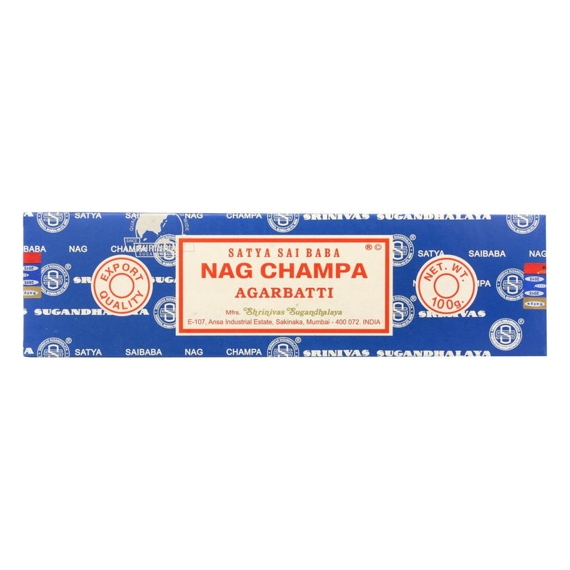 Sai Baba Nag Champa Agarbatti Incense - 100 G - Orca Market