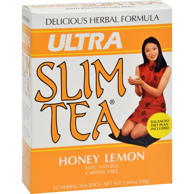 Hobe Labs Ultra Slim Tea Honey Lemon - 24 Tea Bags - Orca Market