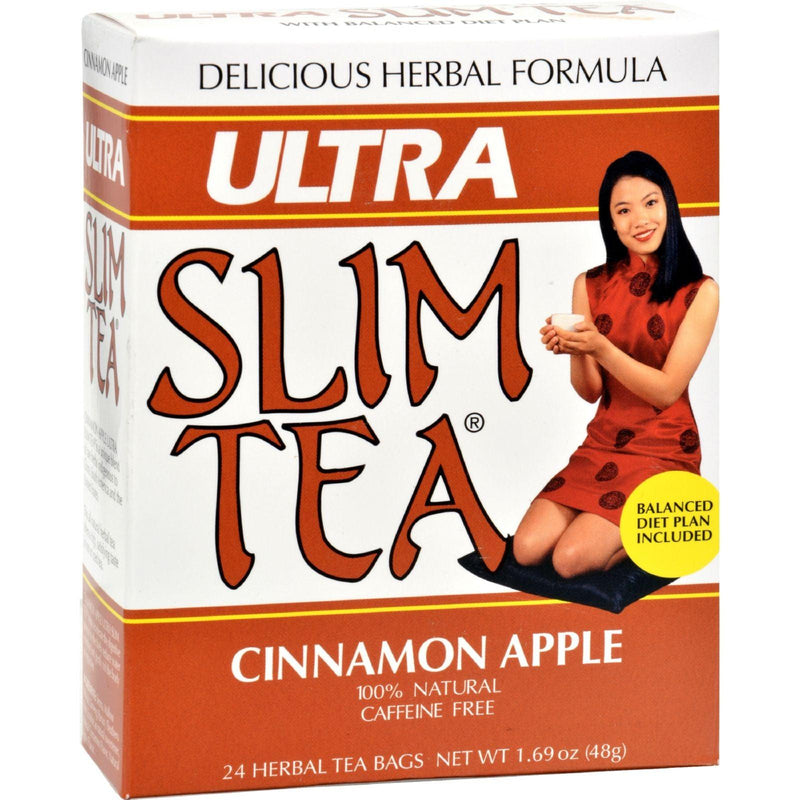 Hobe Labs Ultra Slim Tea Cinnamon Apple - 24 Tea Bags - Orca Market