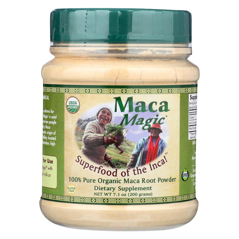 Maca Magic Powder Jar - 7.1 Oz - Orca Market