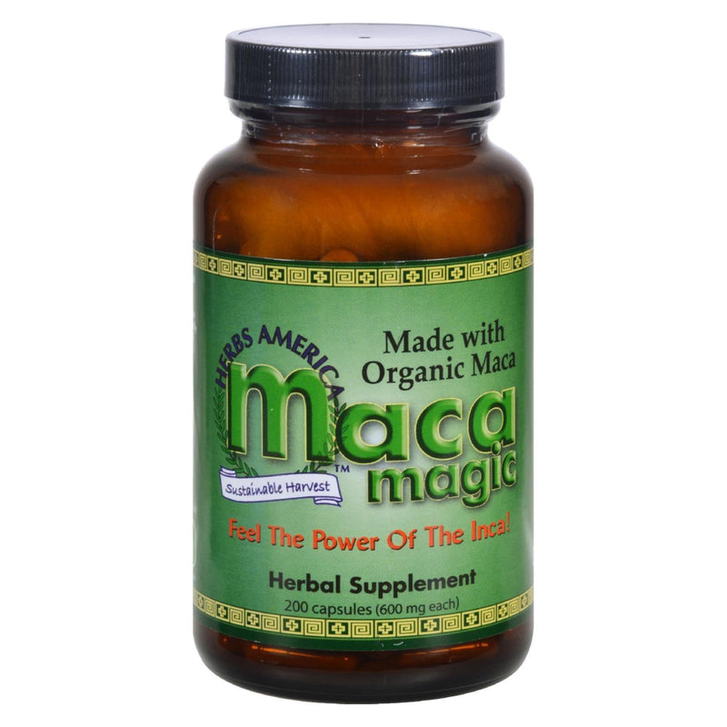 Maca Magic Organic Maca Magic - 200 Capsules - Orca Market