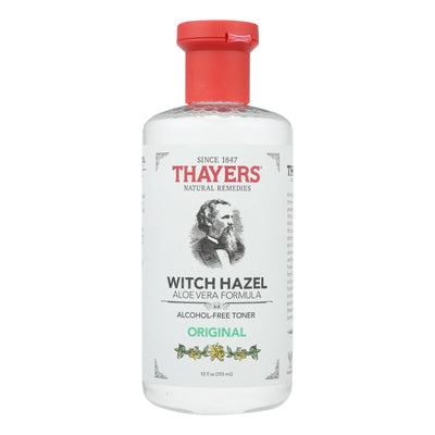 Thayers Witch Hazel With Aloe Vera Original Alcohol Free - 12 Fl Oz - Orca Market