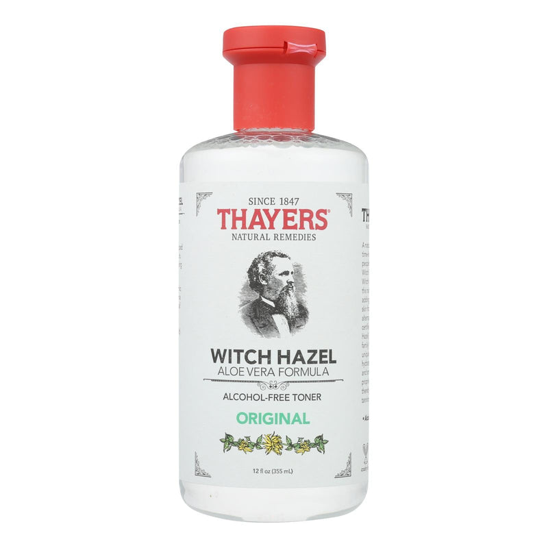 Thayers Witch Hazel With Aloe Vera Original Alcohol Free - 12 Fl Oz - Orca Market