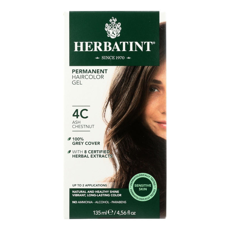 Herbatint Haircolor Kit Ash Chestnut 4c - 4 Fl Oz - Orca Market