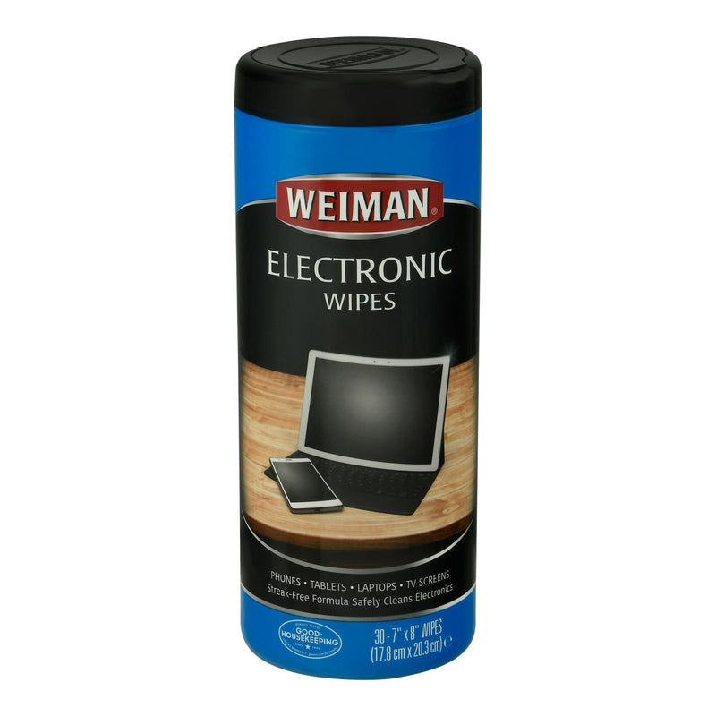 Weiman Electronics Wipes - Case Of 4 - 30 Count - Orca Market