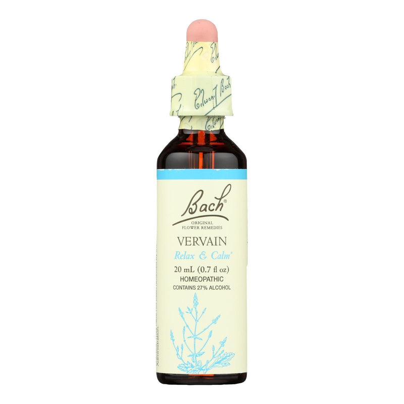 Bach Flower Remedies Essence Vervain - 0.7 Fl Oz - Orca Market