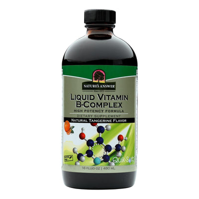 Nature's Answer - Liquid Vitamin B-complex - 16 Fl Oz - Orca Market