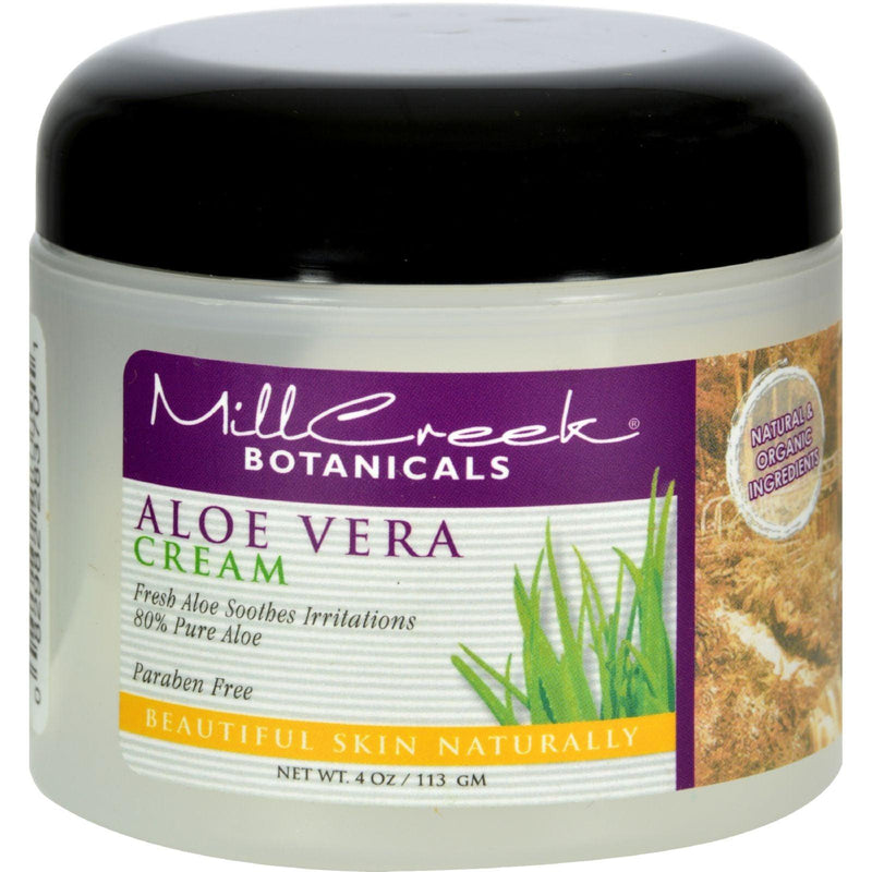 Mill Creek Aloe Vera Cream - 4 Oz - Orca Market