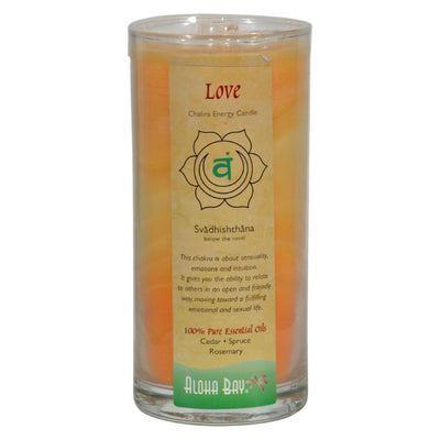 Aloha Bay - Chakra Jar Candle - Love - 11 Oz - Orca Market