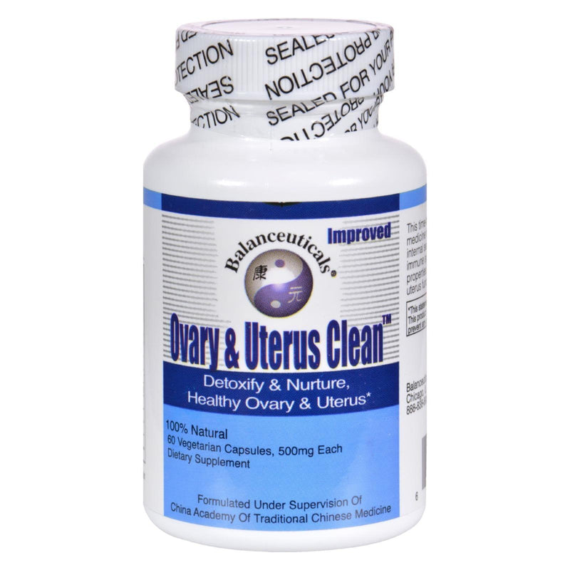 Balanceuticals Ovary And Uterus Clean - 500 Mg - 60 Capsules - Orca Market