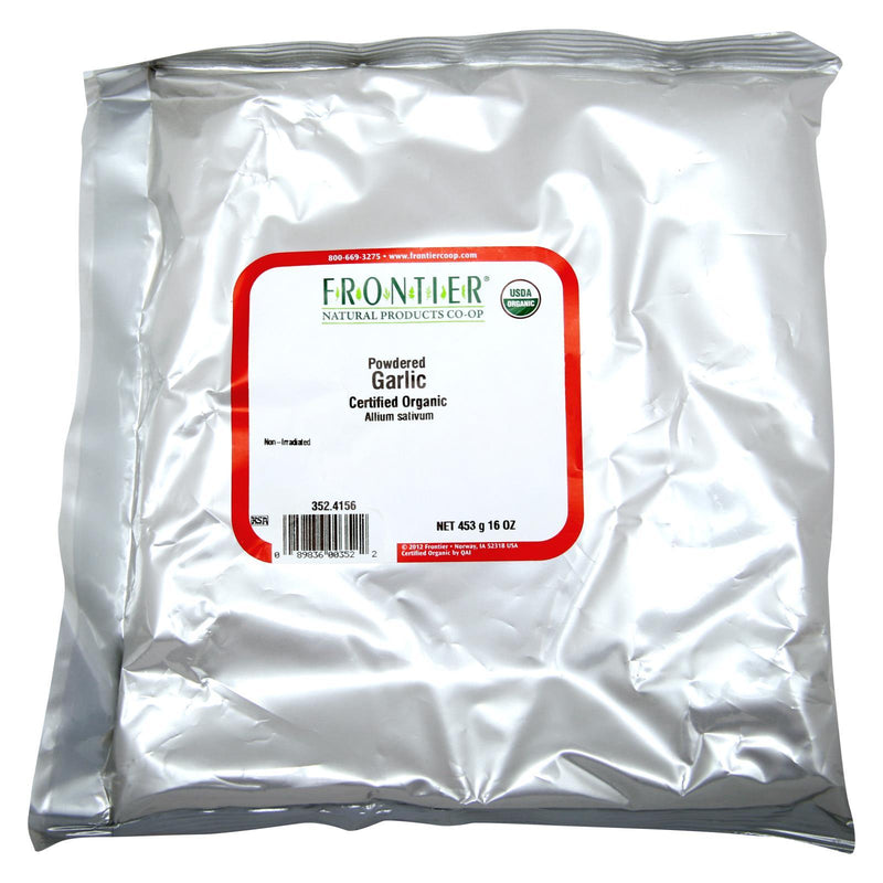 Frontier Herb Garlic - Organic - Powder - Bulk - 1 Lb - Orca Market