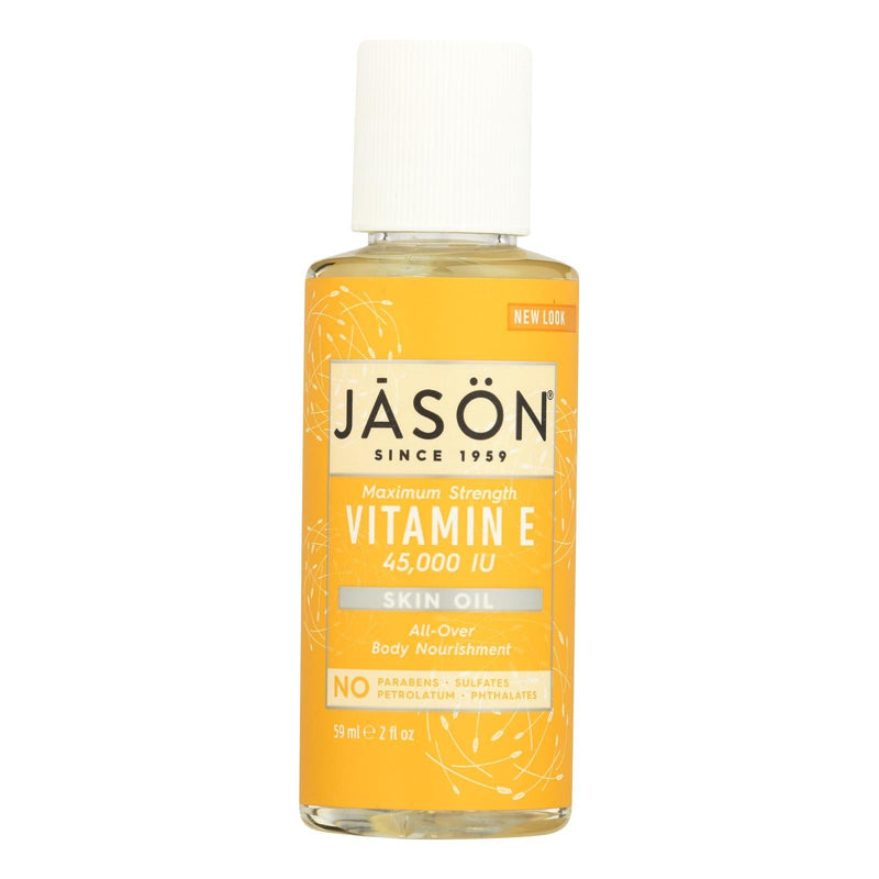 Jason Vitamin E Pure Natural Skin Oil Maximum Strength - 45000 Iu - 2 Fl Oz - Orca Market