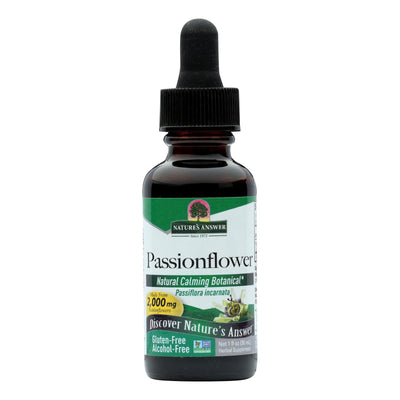 Nature's Answer - Passionflower Herb Alcohol Free - 1 Fl Oz - Orca Market