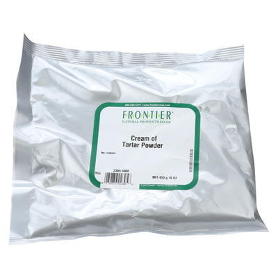 Frontier Herb Cream Of Tartar Powder - Bulk - 1 Lb - Orca Market