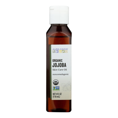 Aura Cacia - Organic Aromatherapy Jojoba Oil - 4 Fl Oz - Orca Market