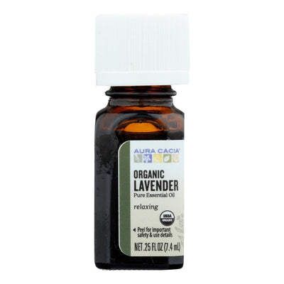 Aura Cacia - Organic Lavender - .25 Oz - Orca Market